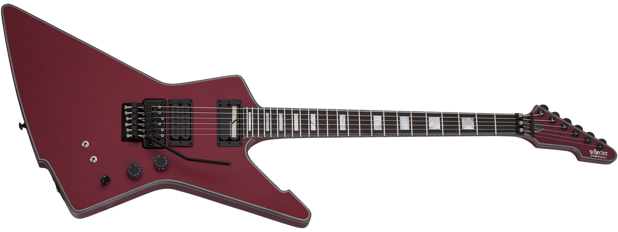 Schecter DIAMOND SERIES E-1FR/S Special Edition Satin Candy Apple Red  6-String Electric Guitar